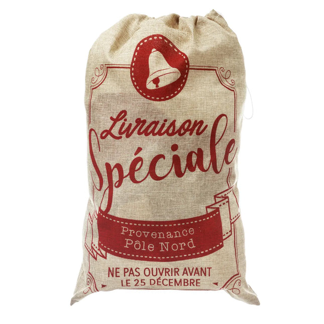 Bolsa de Papá Noel estampada - 151685B