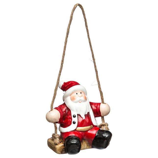 Personaje navideño en columpio A8cm - 151701