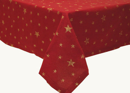 Mantel navideño "Colorama de Noël" rojo 140x360cm - 152144A