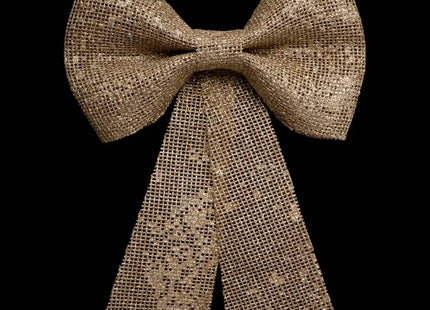 Lazo yute dorado 19x24cm - 153674C