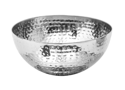 Ensaladera de acero inoxidable martillado D24cm - 154006E