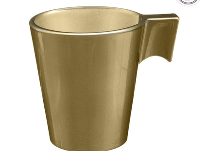 Taza espresso de cristal templado e irisado 8cl - 154283