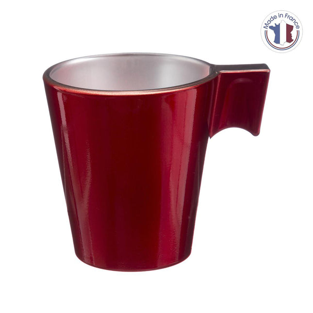 Taza espresso de cristal templado e irisado 8cl - 154283