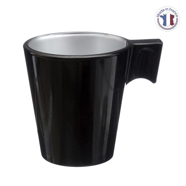 Taza espresso de cristal templado e irisado 8cl - 154283