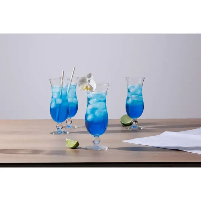 Juego de 4 copas de "Blue Hawai" 440ml - 154322