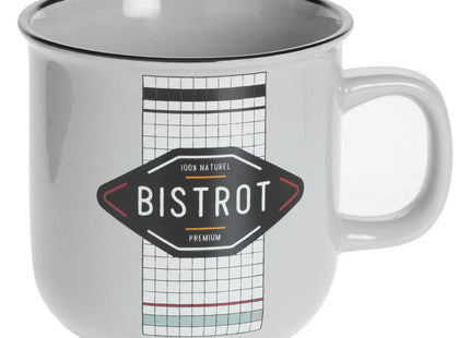 Taza "Bistrot" de loza Esmaltada 42cl - 154462