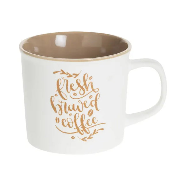Taza mediana de porcelana "Bebida caliente" - 154497