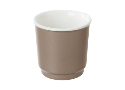 Taza espresso "Natura" 9cl gris pardo - 154523A