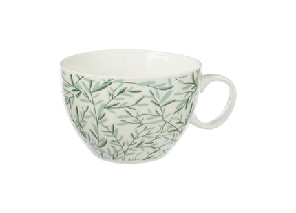 Taza de porcelana "Flores" 38cl - 154530