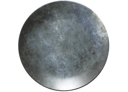 Plato de postre de loza imitación cemento D20 - 154608