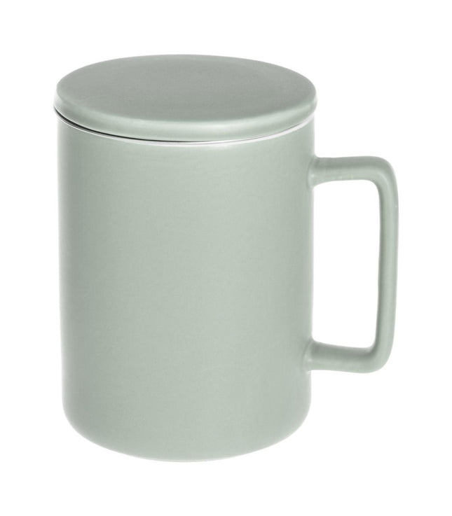 Taza té "Nature"  de porcelana 40cl menta - 154609D