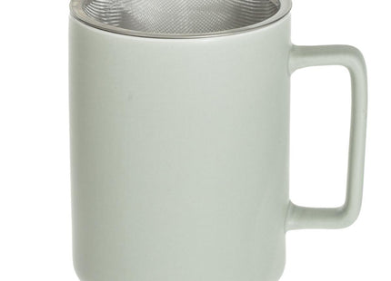 Taza té "Nature"  de porcelana 40cl menta - 154609D