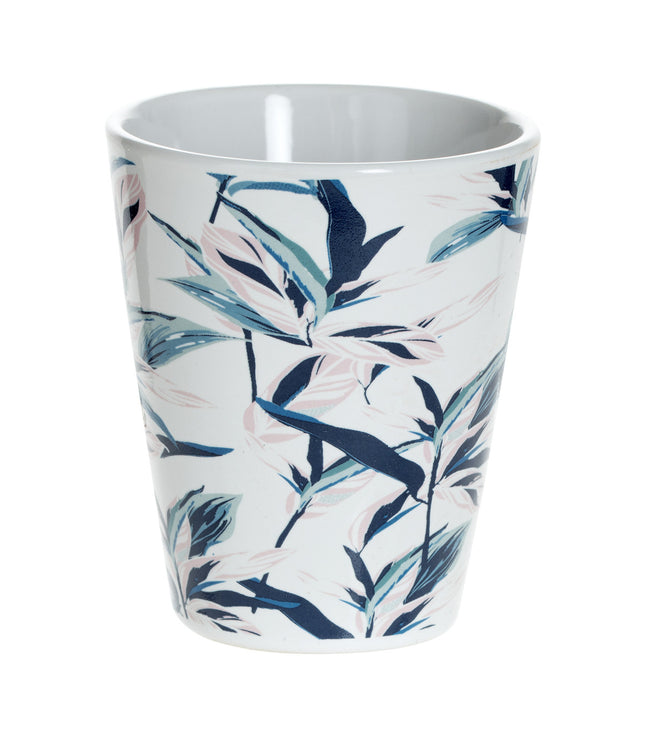 Taza espresso "Vegetal Azul" en loza 10cl - 154618
