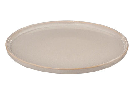 Plato llano "Tierra Desconocida" D27cm beige - 154635D
