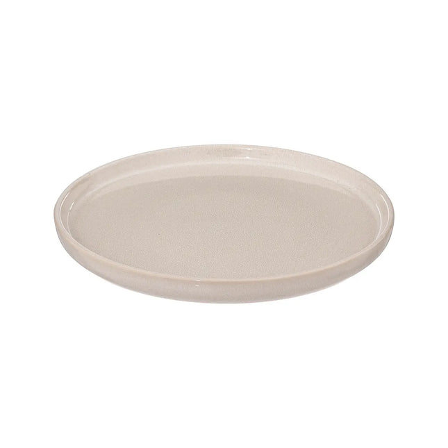 Plato de postre "Tierra Desconocida" beige D21cm - 154636D