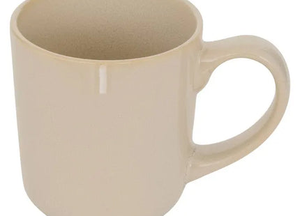 Taza verde "Tierra Desconocida" 420ml crema - 154638D