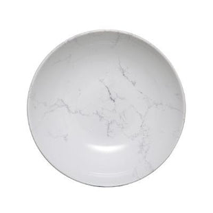 Plato para sopa efecto mármol D20 blanco - 154726A