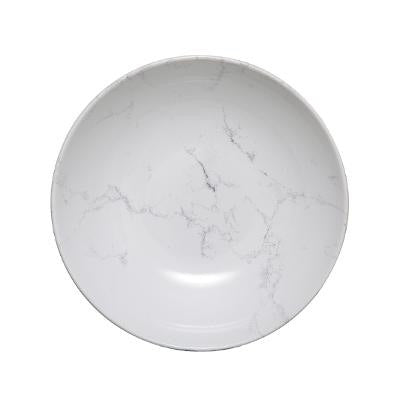 Plato para sopa efecto mármol D20 blanco - 154726A
