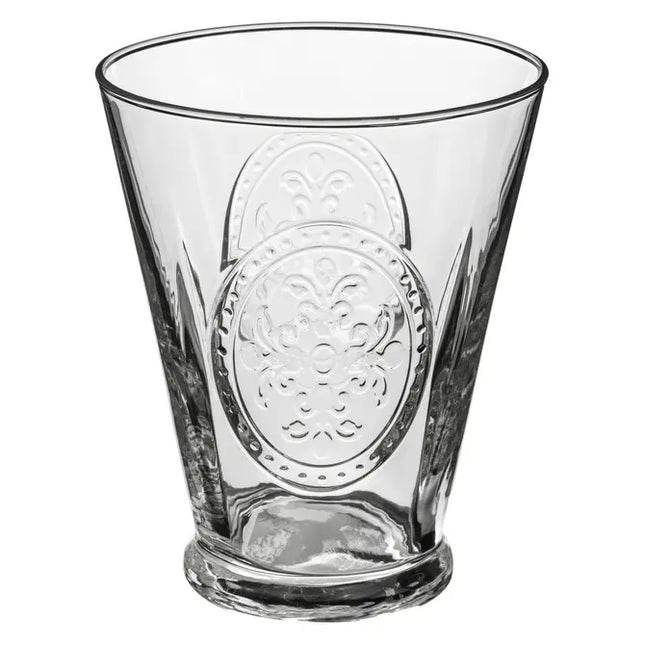 Vaso bajo "Carmela" 340ml transparente - 154757