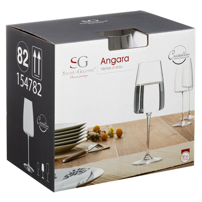 Copa de cristal "Angara" de agua 51cl - 154782