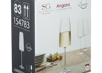 Copa de cristal "Angara" de champagne 34cl - 154783