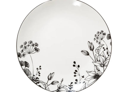 Plato de postre "Floral" D20cm - 154846
