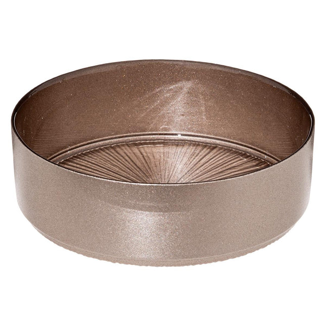 Plato de cristal con decoración "Astra Champagne" D15 - 154898B