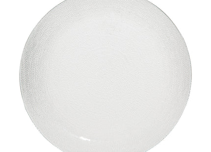 Plato "Palm" de vidrio plano  D27 Transparente - 154934A