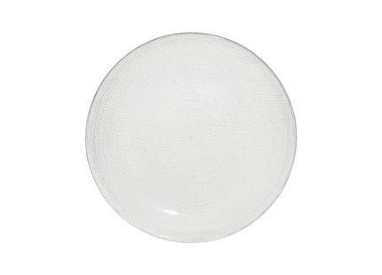 Plato "Palm" de postre D21 transparente - 154935A