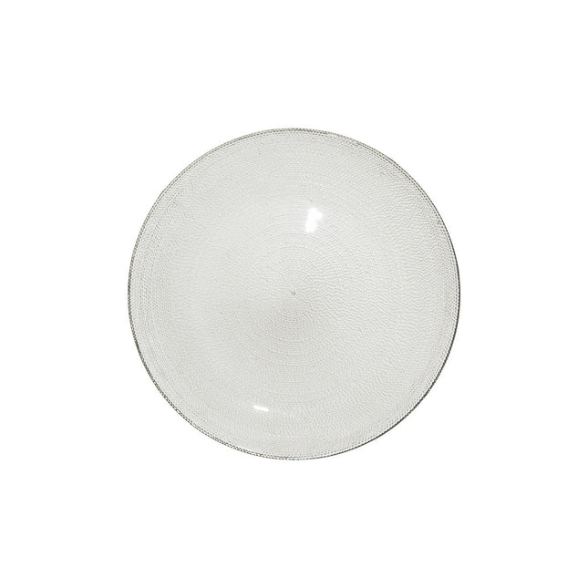 Plato "Palm" de postre D21 gris - 154935B