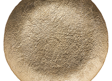 Plato de presentación "Athena" en cristal dorado D33 - 154964