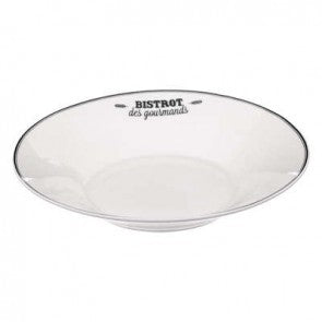 Plato hondo "Bistrot" D20cm - 154993