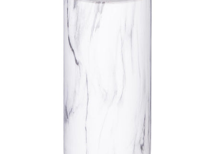 Florero cilíndrico contemporáneo de mármol A20cm - 155614