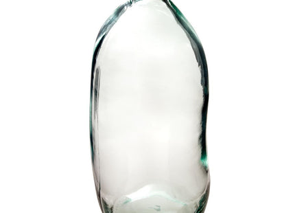 Jarrón botella "Uly" de vidrio reciclado Transparente A73cm - 155688A