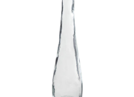 Jarrón de vidrio reciclado A80cm transparente - 155691A