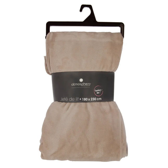 Manta de flanela 180X230 lino - 156048D