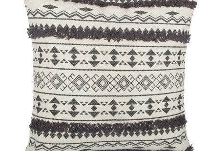 Funda de almohada "Etnik" toba gris 40x40cm - 156173B