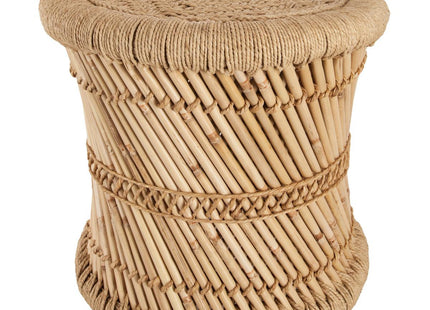 Mesa auxiliar de cuerda natural "Ilyan" M - 156861A