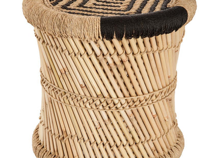 Mesa auxiliar de cuerda natural "Ilyan" M - 156861B