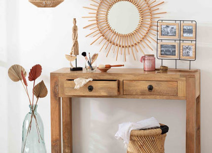 Mesa auxiliar de cuerda natural "Ilyan" P - 156861B