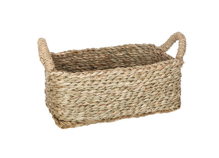 Cesta rectangular de "Seagrass" natural P - 157046