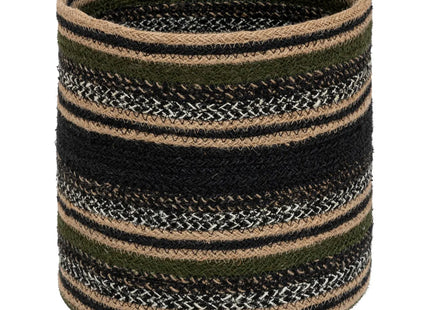 Cesta de yute "Multicolor" M - 157101C