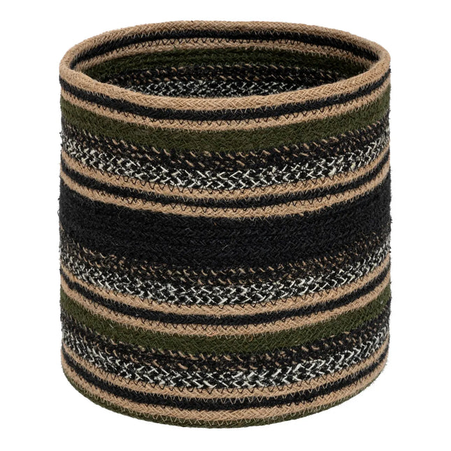 Cesta de yute "Multicolor" M - 157101C