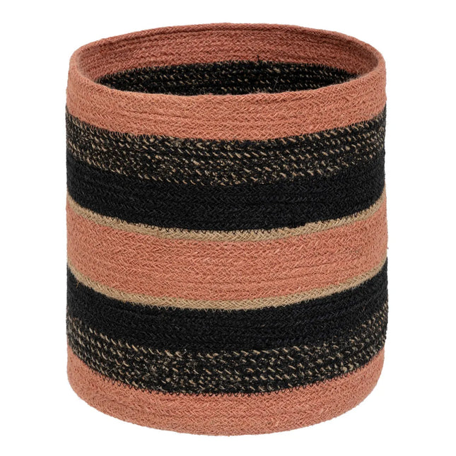 Cesta de yute "Multicolor" G - 157101C