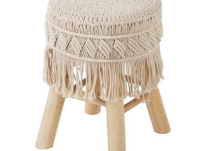 Taburete puf macramé "Été" - 157154