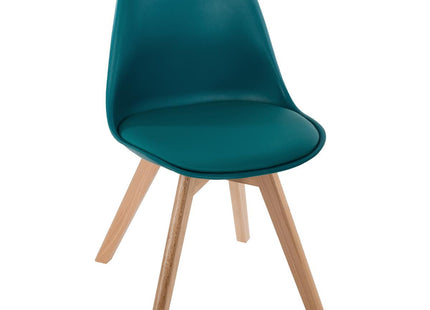 Silla de comedor BAYA  azul canario - 157166F