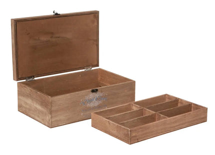 Costurero "Invierno" 30x10,8 cm  madera de abeto - 157266