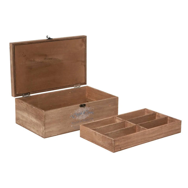 Costurero "Invierno" 30x10,8 cm  madera de abeto - 157266