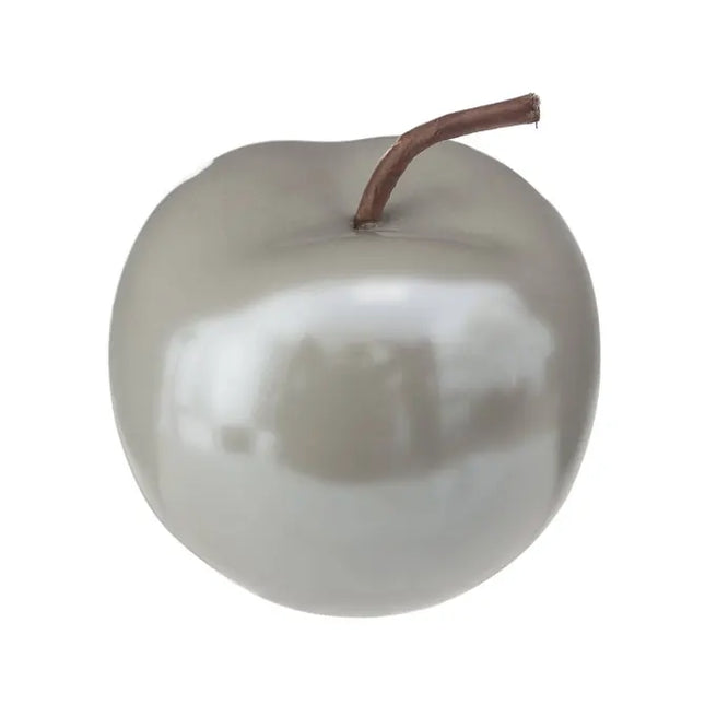 Manzana pequeña de cerámica, 8 cm de alto - 158081A