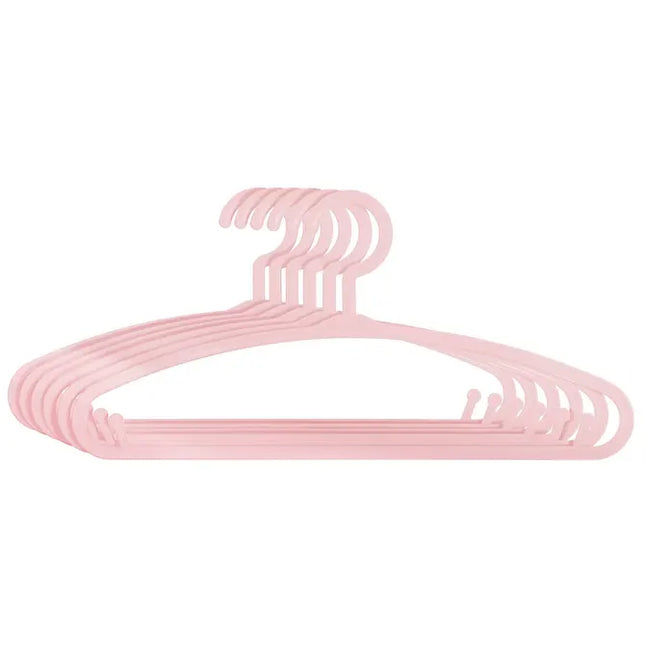Juego de 6 perchas infantiles rosa - 158462A